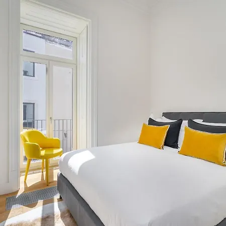 Whome Av Da Liberdade Deluxe With Ac And Parking Лісабон