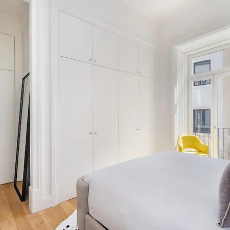 Whome | Av. Da Liberdade Deluxe W/ S-pool, Gym & Parking Appartamento